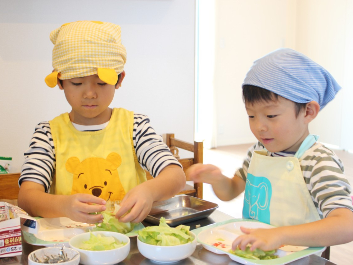 オンライン体験 10 12 火 子どもと簡単ランチ 照り焼きハンバーグ ママと子供の食育料理教室 ふくふく じゃらん遊び体験