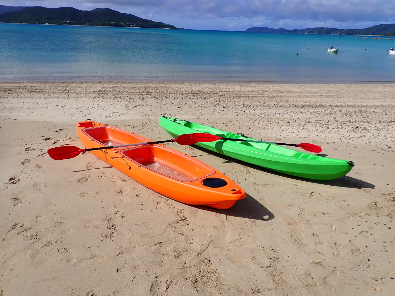 シットオンカヤック 奄美大島【シーカヤック（シットオンカヤック） 60分】当日予約可能