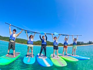 奄美大島の海でSUP体験!!