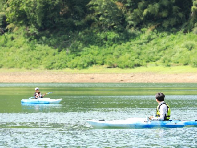 本格的にカヤックを楽しみたい方にもおすすめ!(1人乗りカヤック)