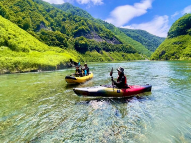 カヤックからしか見る事のできない、特別な景色をご堪能ください♪