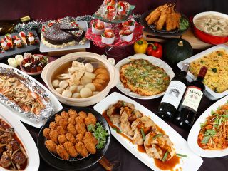 季節の食材を使用したお料理をビュッフェ形式でご用意しております。