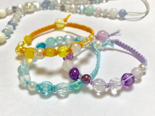 親子で作るブレスレット