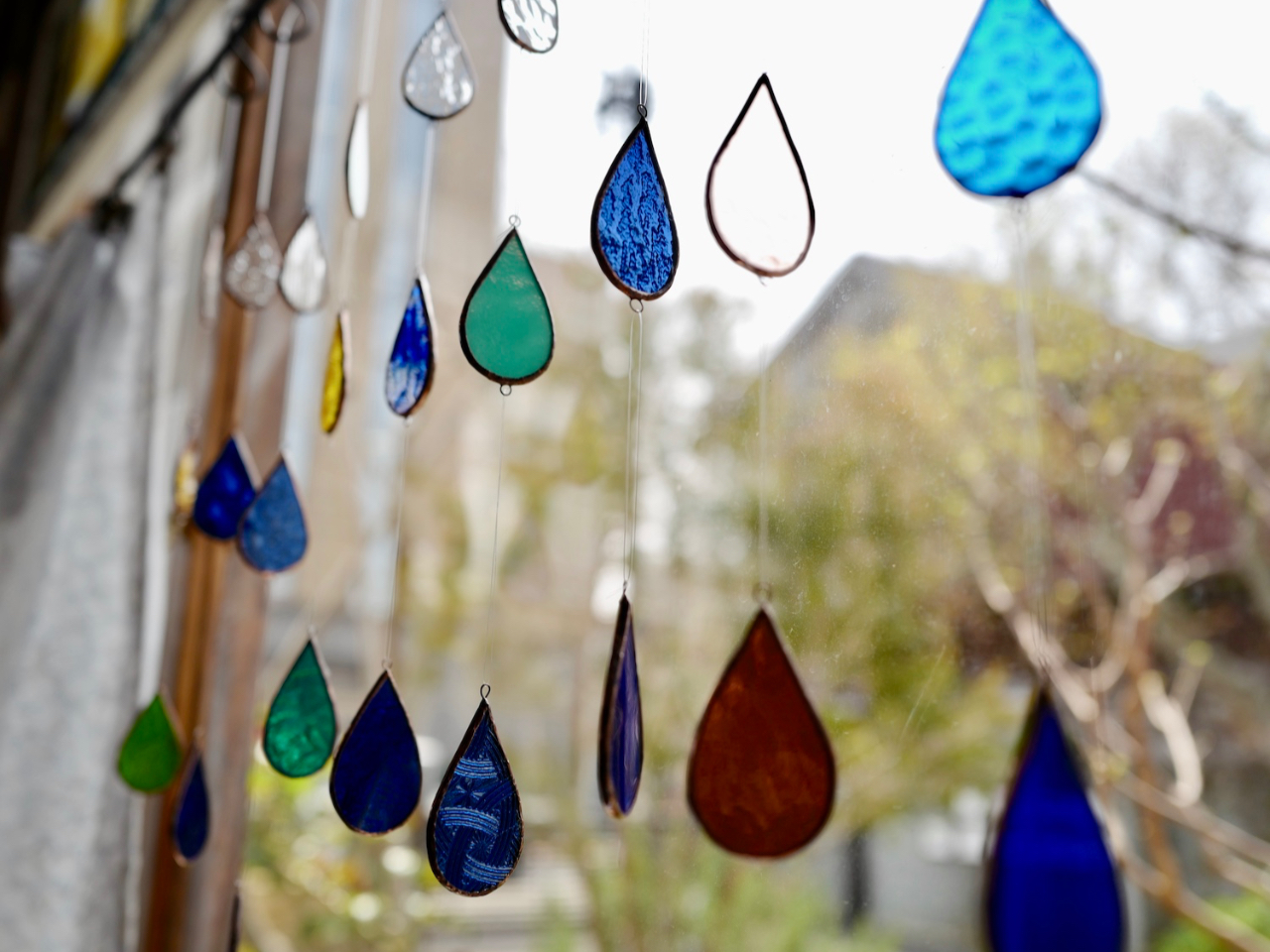 オーナメント しずく3連