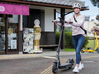 かつて10万石を誇った忍藩の城下を『電動キックボード』で巡る歴史探訪ガイドツアーです。