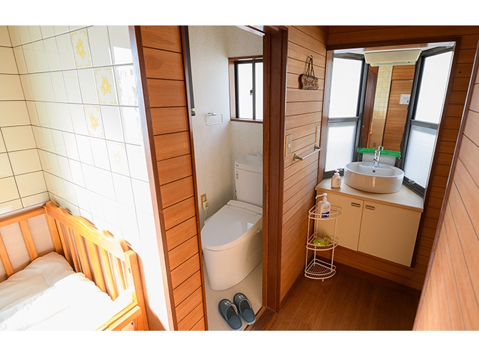 ɂzql̂߂ɁAԂ̃IcւXy[X⏗p̃gCĂ܂B