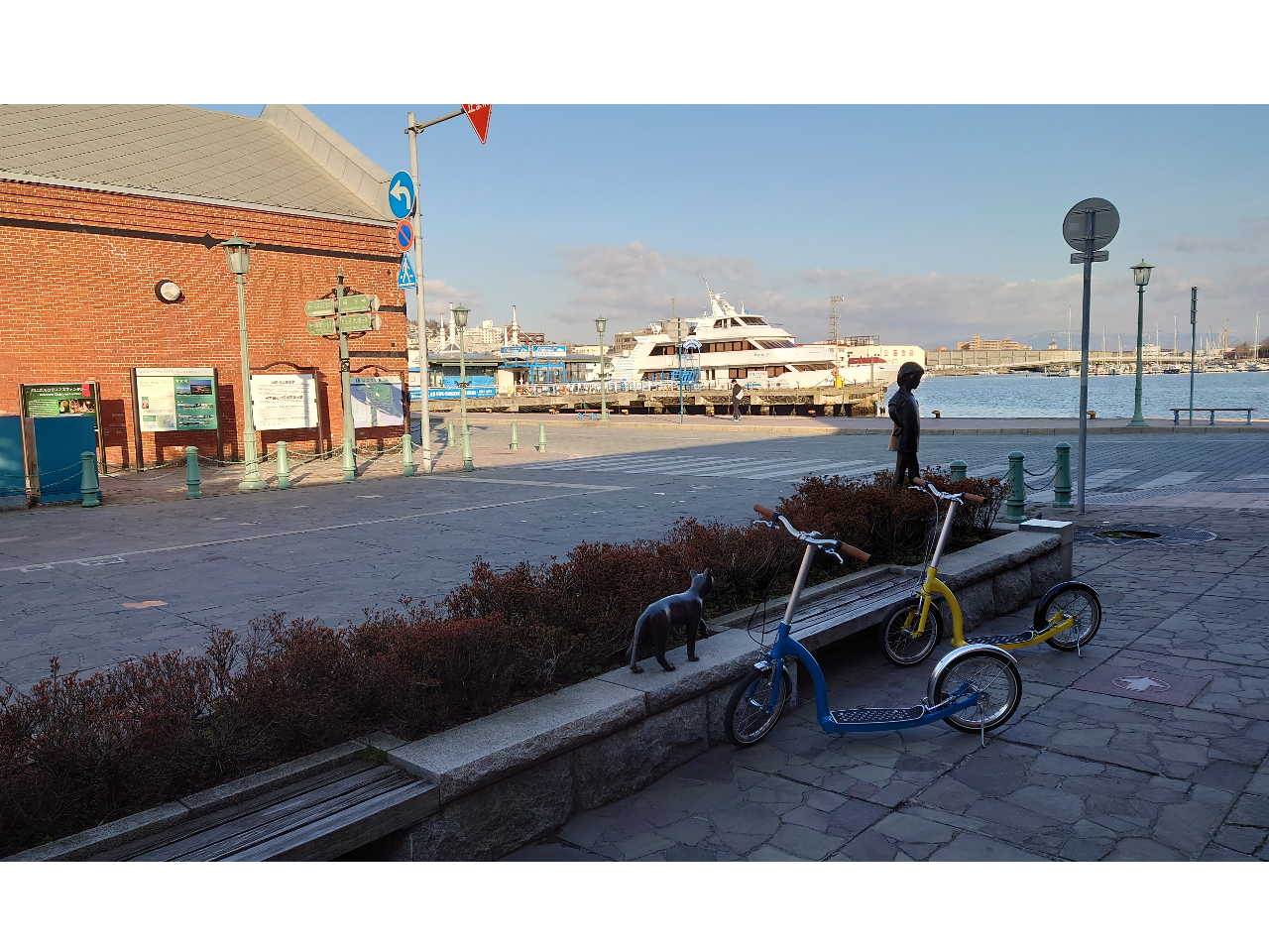 \観光中のひとやすみもお手の物♪/