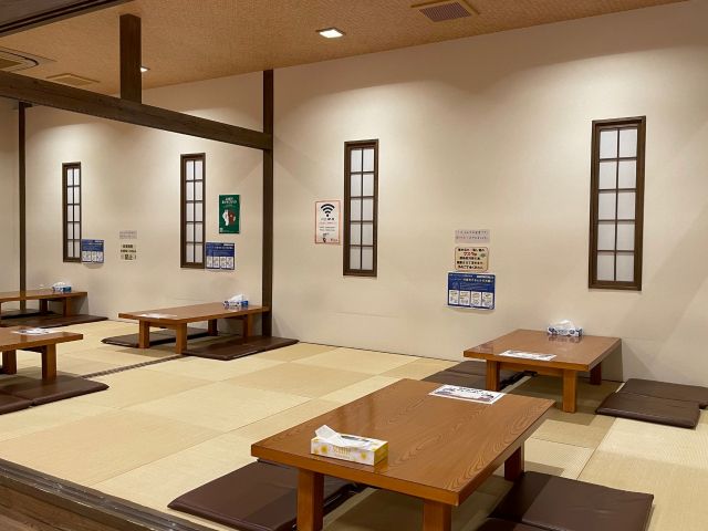 【お食事処】相馬地方の食材を使ったお料理を中心に、お子様からご年配の方まで喜んで頂ける豊富なメニューを取り揃えております。ごゆっくりお食事をお楽しみ下さい!