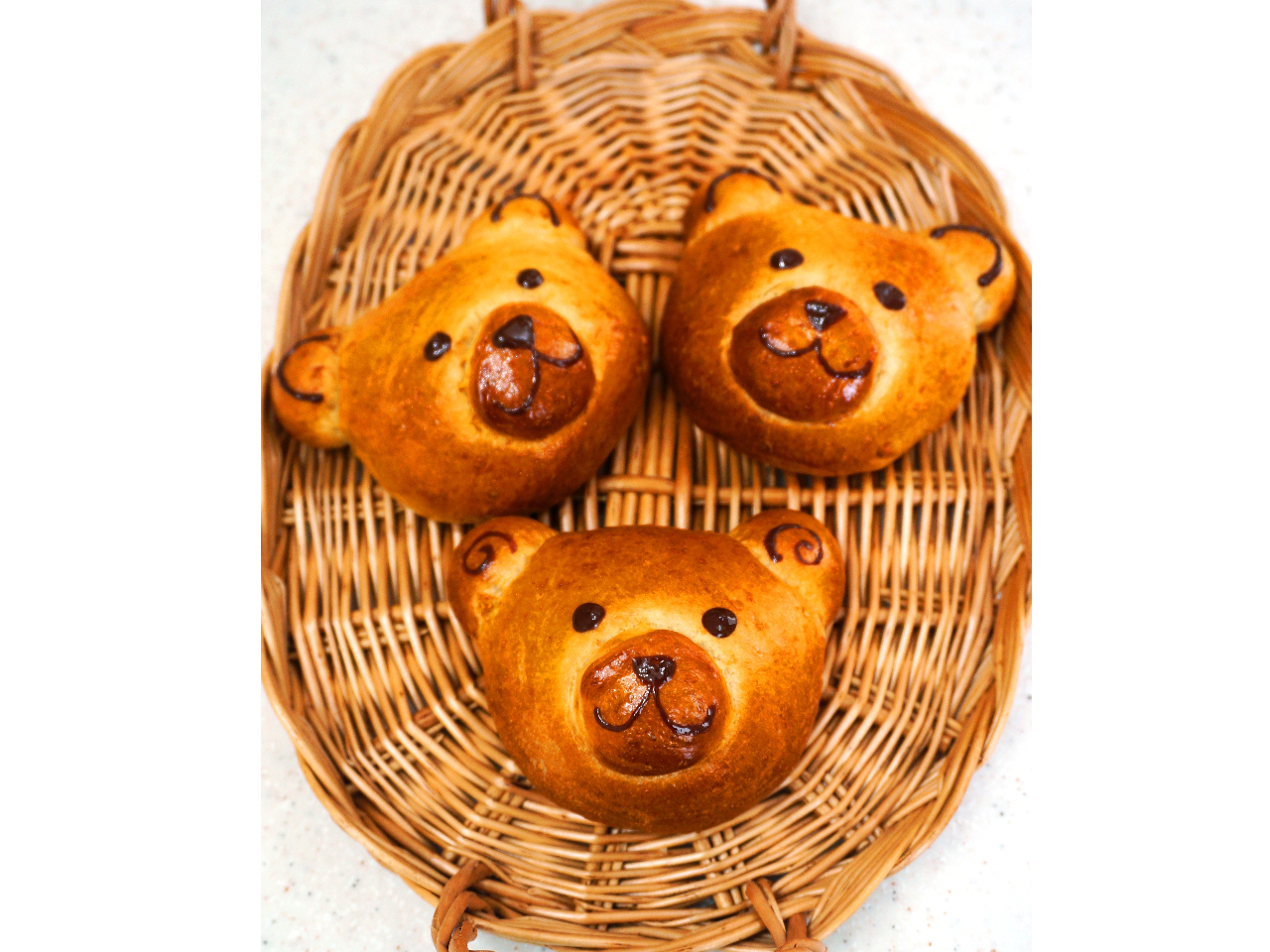 くまのあんぱん(6個)