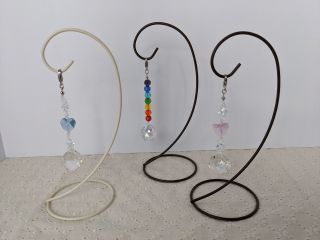 卓上ミニサンキャッチャー 20ミリミラーボール型クリスタルガラス使用 高さ約16cm