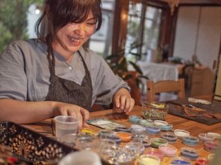 様々なアクセサリーが体験可能です。