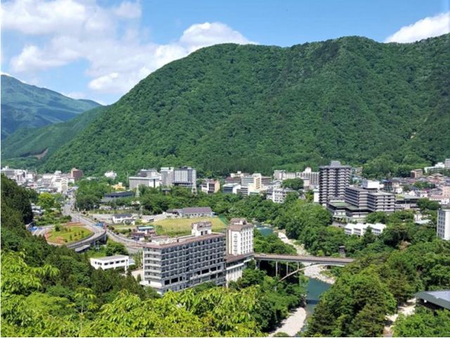 展望台からは、鬼怒川温泉街の絶景をご覧いただけますよ!