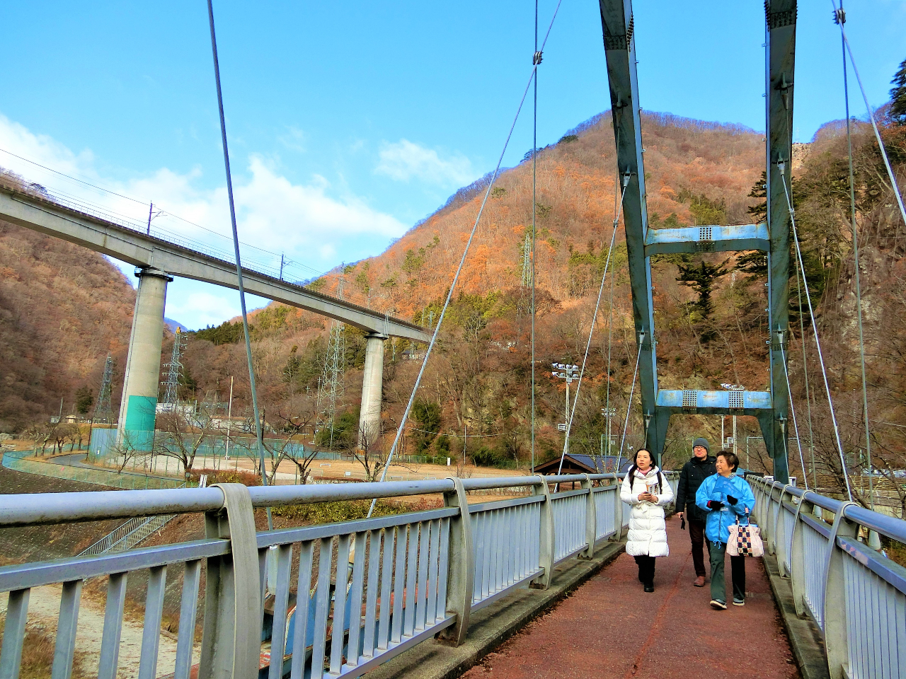 黄金橋(こがねはし)からの景色
