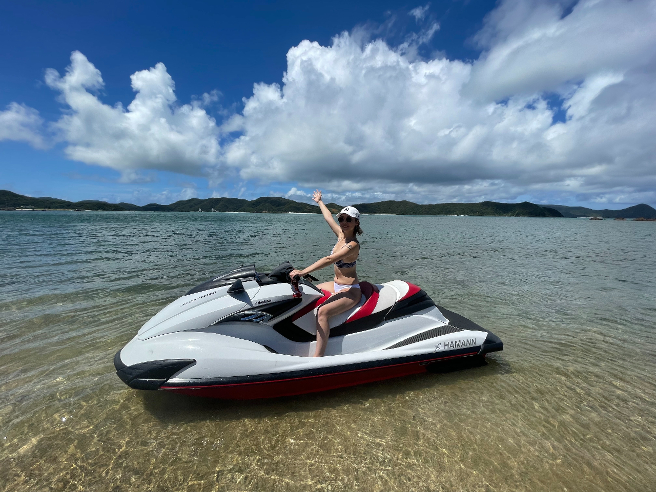 奄美空港徒歩1分 奄美の海を満喫 ジェットスキー体験 女性 カップル ファミリーにおすすめ 奄美マリンジェットクラブ じゃらん遊び体験