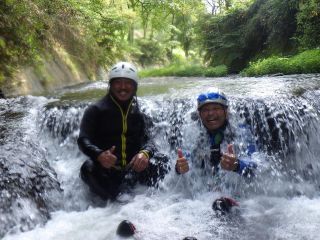 お子さんも大人も楽しめるキャニオニング新コース!!