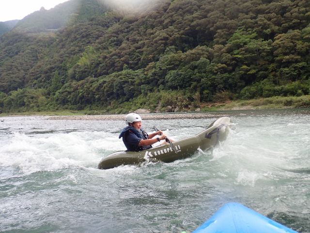 久しぶりにパドルを!カヌーの経験有りというシニアの方も!