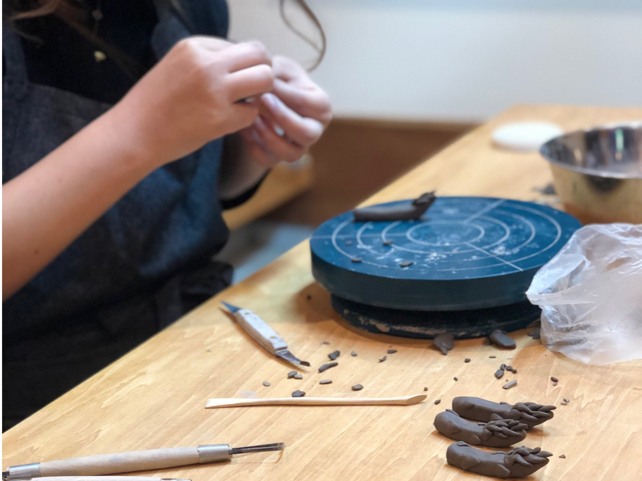 箸置きなどの小さなものも作れます