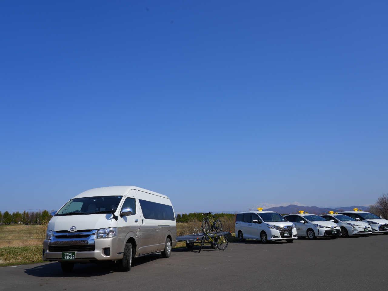 【旭川・美瑛観光コース/ジャンボタクシー使用】貸し切り観光タクシー♪♪ゆったり6...