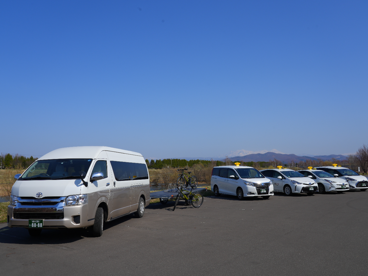 【旭川・美瑛観光コース/普通車タクシー使用】貸し切り観光タクシー♪♪ゆったり6時...