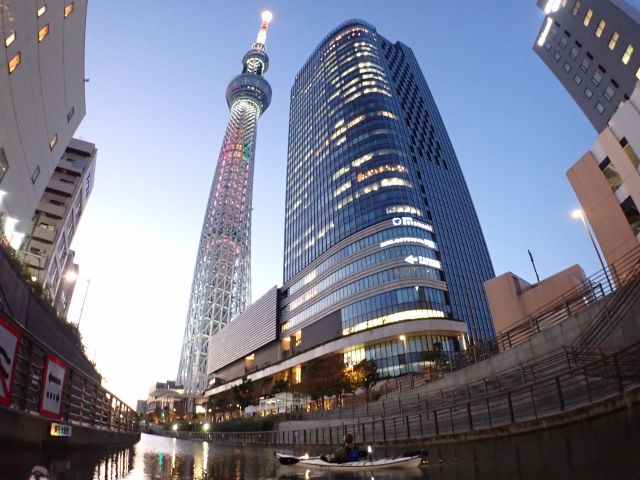 体力に自信や経験がある方は、状況次第でスカイツリー直下までも可。