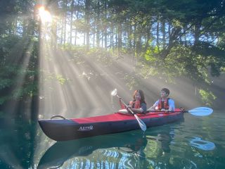 【夏】光の差し込みが美しい♪運が良くないと出会えない景色!