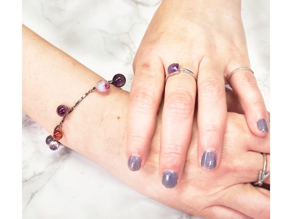 体験さん作品 好きな色で作れるからネイルやリングにも相性◎!