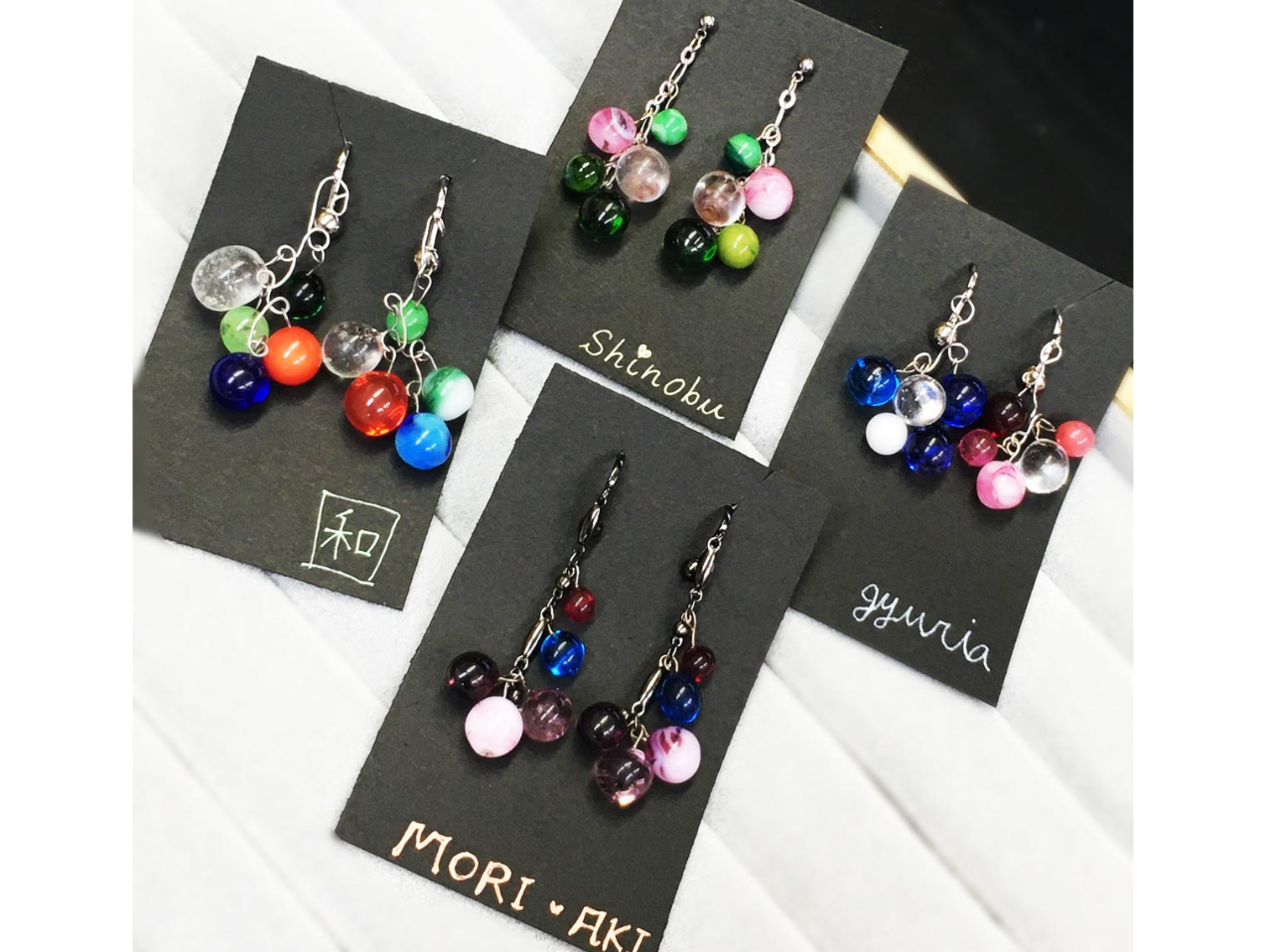 仲良しご家族での体験作品です。楽しい思い出になったかな?