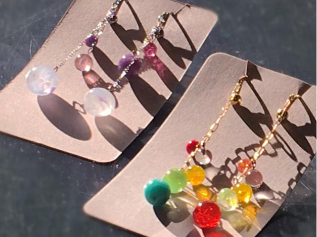 二人とも色の選び方が上手でとってもキュート!