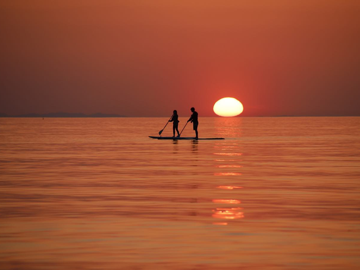 日本夕日100選にもえらばれています^^♪