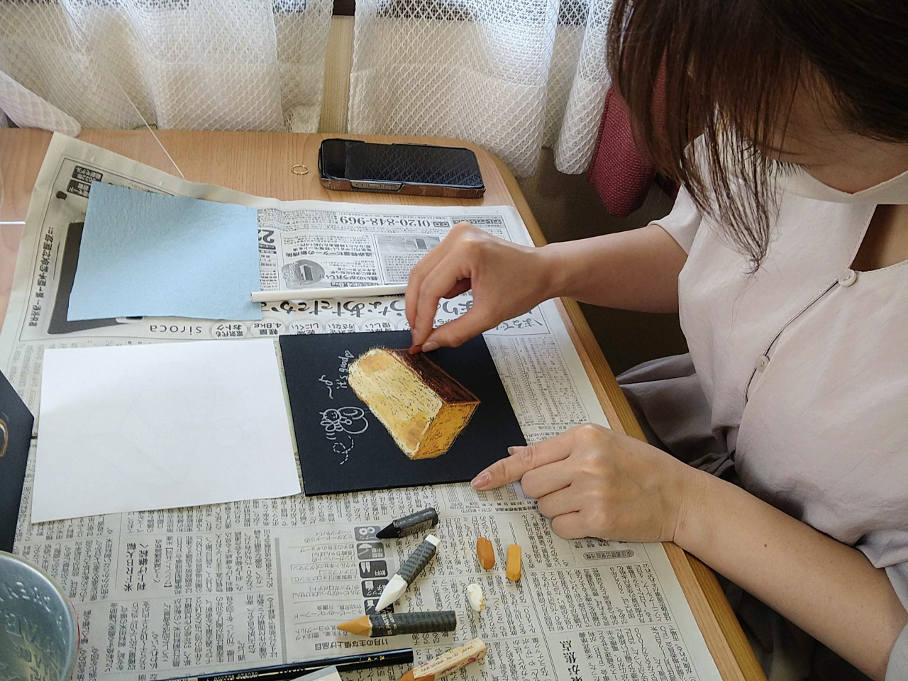 今話題のチョークアート*・。絵が苦手でも大丈夫!デザイン画用意してます♪