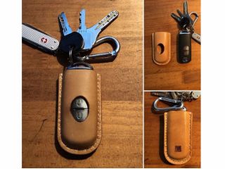 スマートキーカバーを作る体験です。