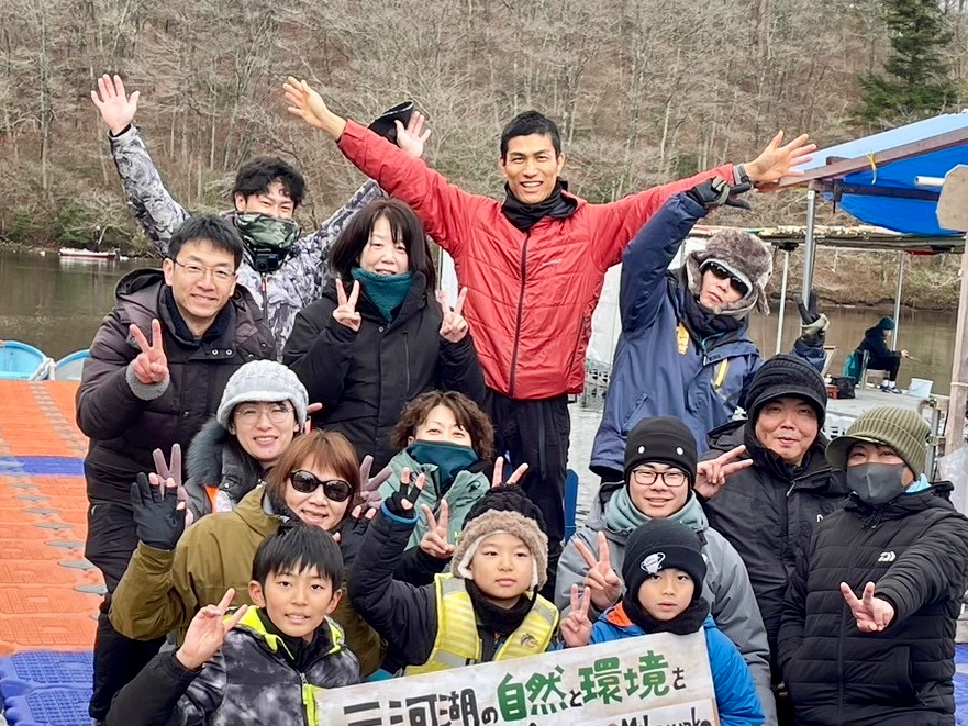 みんなで三河湖を自由に楽しみましょうー