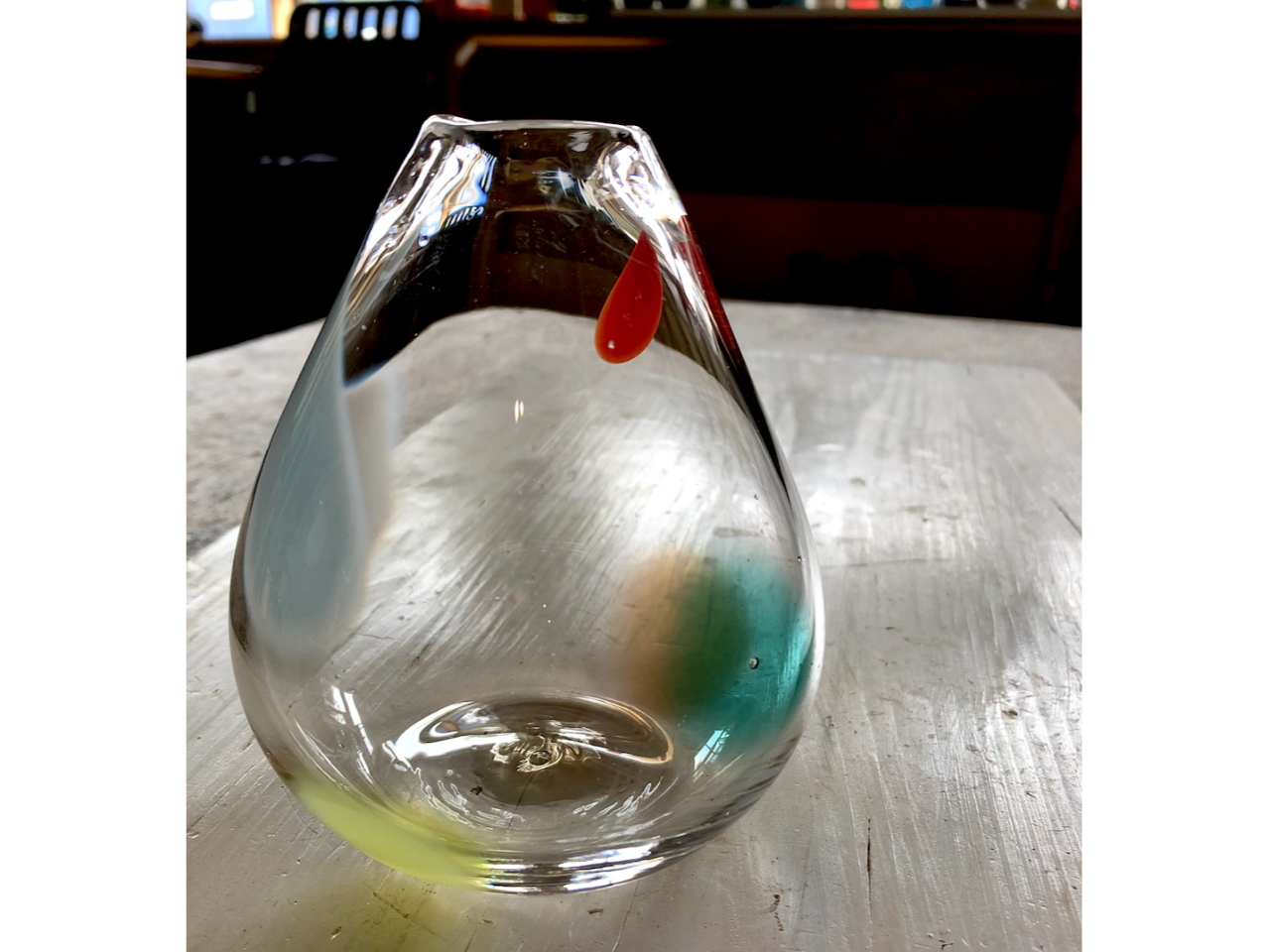 吹きガラス(宙吹き)体験作品