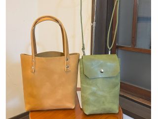 かばんをご自身でお作り頂けます。