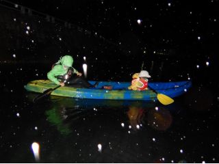 まるで宇宙を漕いでいるよう!!!