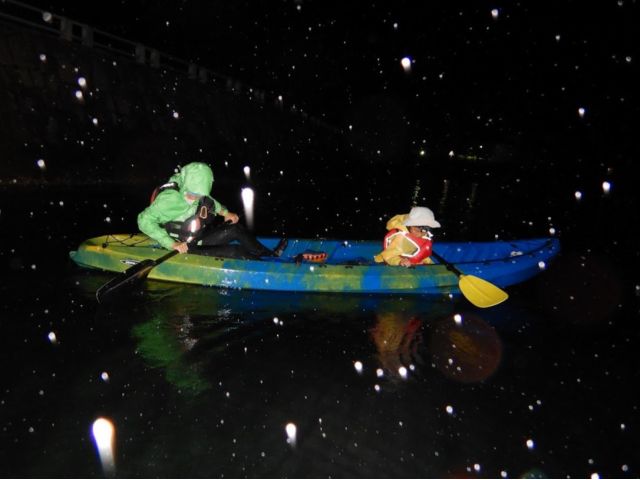 まるで宇宙を漕いでいるよう!!!!!