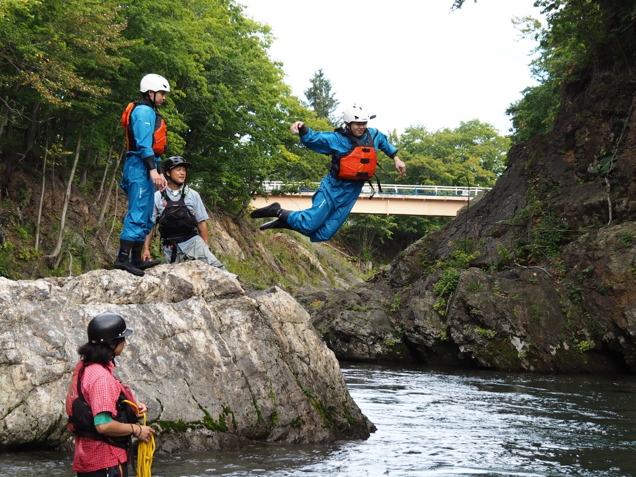 飛び込みのイベントもあります。