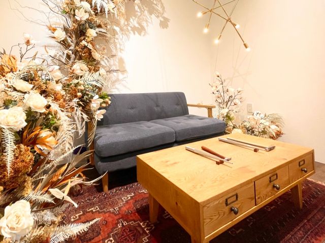 お客様に人気のお部屋。ゆったりとしたお時間をお過ごしいただけます。