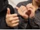 指輪の模様付け体験では、お二人で交換して作り合うことも♪