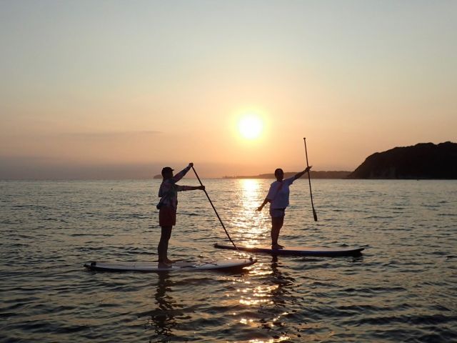 SUPでしか見られない、海上からの絶景を堪能!