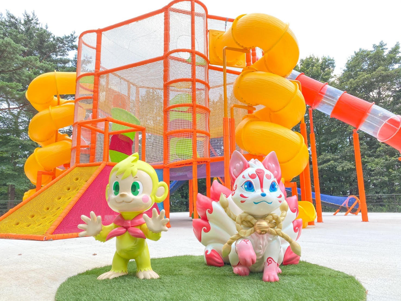 ○那須高原×巨大ネットアスレチック○たっぷり3時間♪1人で歩ける子