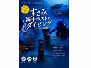 すさみ海中ポストでダイビング