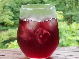 黒酢ぶどう&ベリージュース付き♪