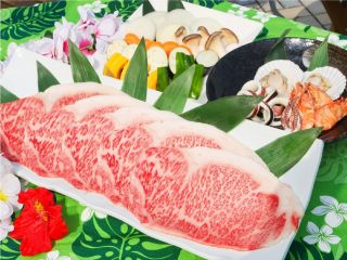 近江牛BBQ(別注海鮮焼き付き・イメージ)