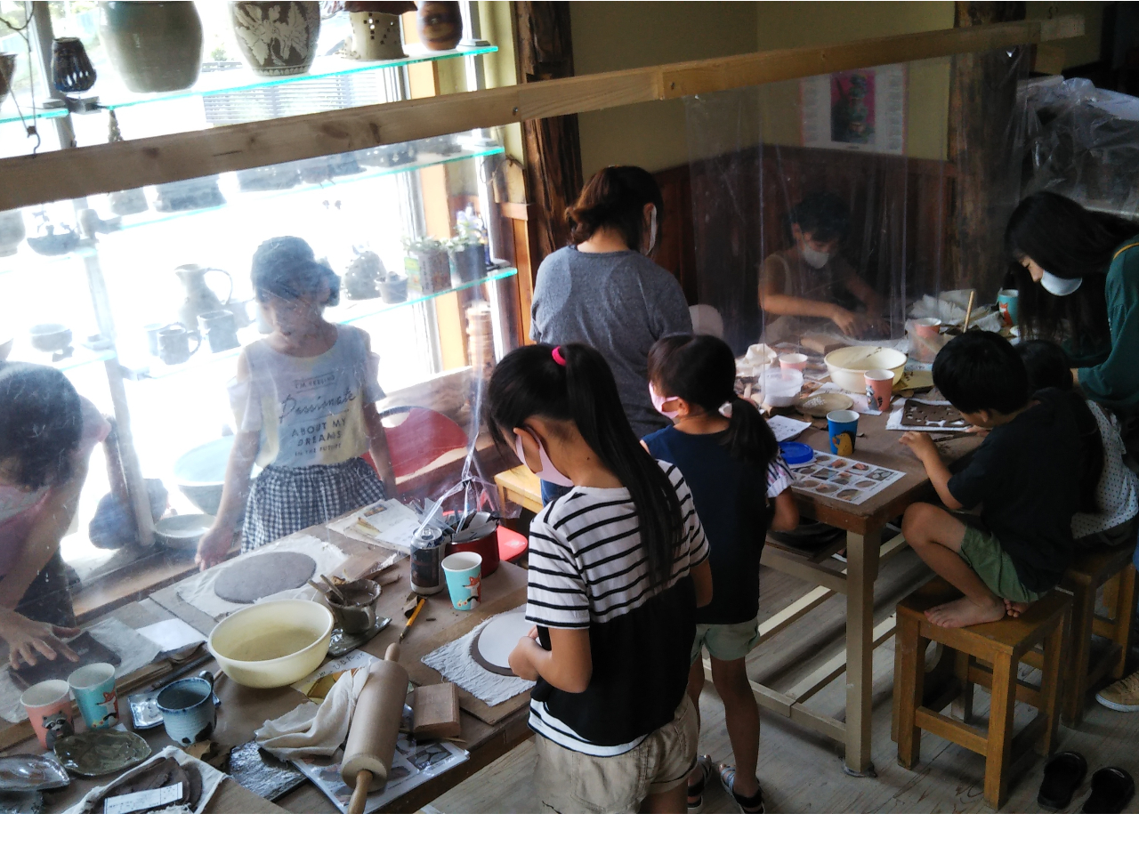 陶芸工房 皆さんで楽しく