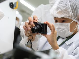 工場内は撮影OK♪ もちろん、動画で撮影されても大丈夫。