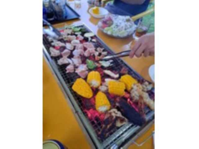高知・室戸岬ではちきん地鶏を炭火BBQ