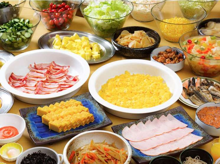 ●朝食バイキング●和洋約50種類の豊富なメニューと『千産千消』が楽しめる!★ホテ...