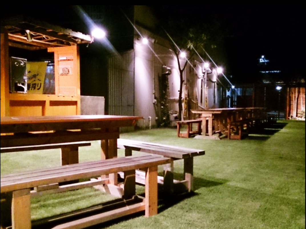 夜間のイメージです。少人数でも大歓迎です!