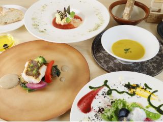 ランチコース @2900<メイン魚Ver> (メインディッシュは当日お選びいただけます。)